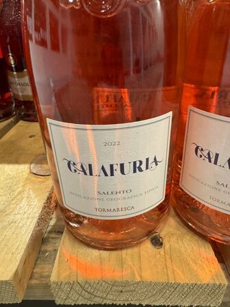 6 fl. Salento IGT Negroamaro Rosé "Calafuria" 2022