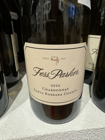 4 fl. Fess Parker Winery Chardonnay Santa Barbara 2022