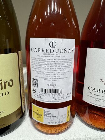 2 fl. Soalheiro Alvarinho 2022 & 2 fl. Carreduenas rose 2017