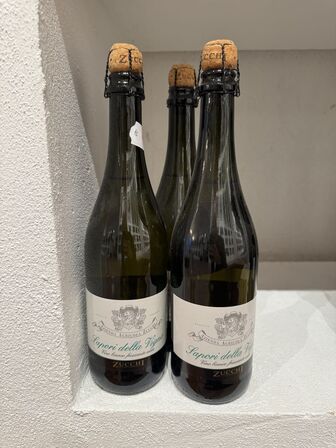 3 fl. Zucchi  vino bianco frizzante secco