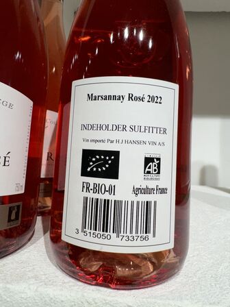 4 fl. Marsannay Domaine du vieux Collège rosé