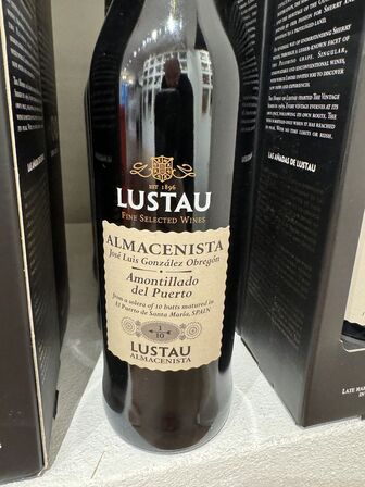 3 fl. Sherry Lustau Amontillado del Puerto