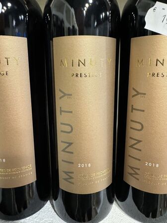 5 fl. Château Minuty Cuvee Prestige Rouge Cru Classé 2018