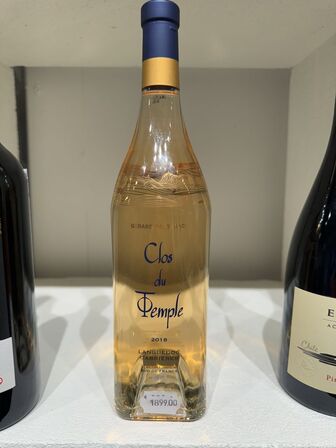 1 fl. Gerard Bertrand clos du temple rose 2018