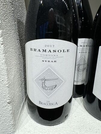 3 fl. Bramasole Cortona Syrah La Braccesca 2017