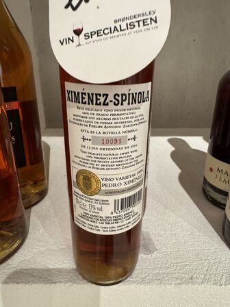 3 fl. Brandy Ximénez-Spínola Battonage Pedro Ximénez 