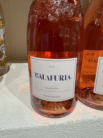 4 fl. Salento IGT Negroamaro Rosé "Calafuria" 2022