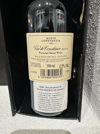 Klein Constantia, 'Vin De Constance' 2011 i gaveæske