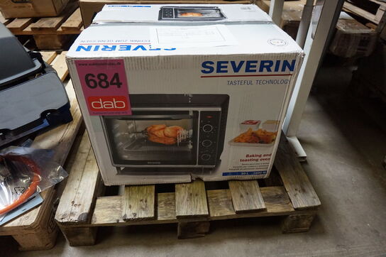 Severin miniovn med varmluft 30 liter 1600 watt