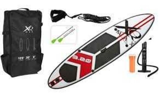 XQ Max Professional Oppusteligt SUP-board 320 cm Rød