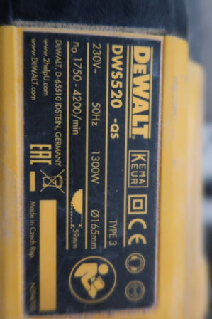 Dyksav DEWALT DWS520 QS