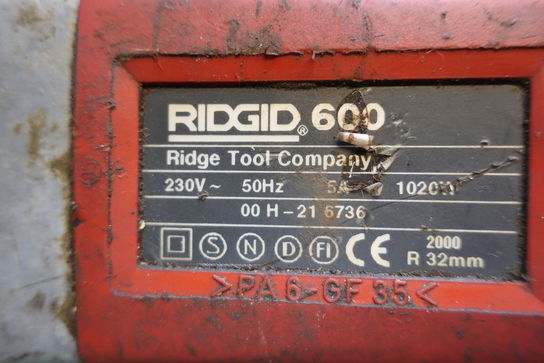 Håndgevindskære RIDGID 600