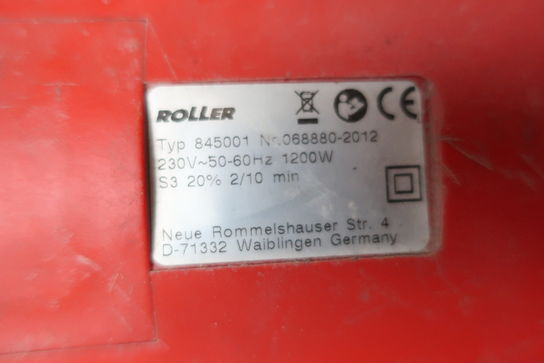 Overskæringsmaskine ROLLER´S DISC 100