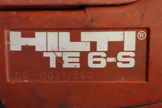 Borehammer med støvsugermodul HILTI TE 6-S, TE DRS-M