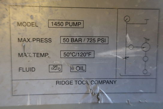 Trykprøvningspumpe RIDGID 1450 PUMP