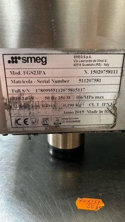 SMEG FGS23PA isternings maskine