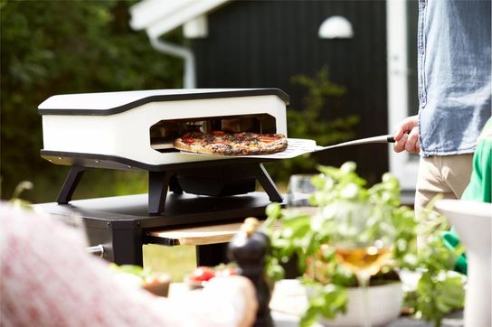 Cozze® 13" pizzaovn til el med pizzasten & frontlåge 230V/2200W