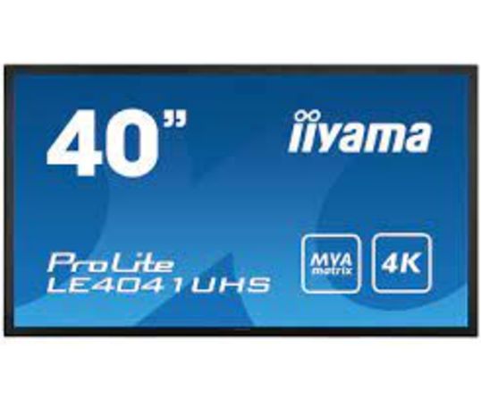 4K  Display IIYAMA LE4041UH (Refurbished)