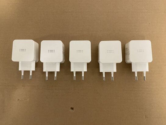 5 x Oplader til IPhone & IPad