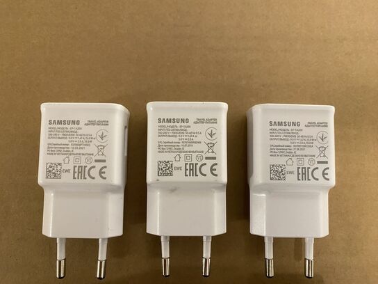 6 x Samsung EP-TA200 USB Fast Charger 10W