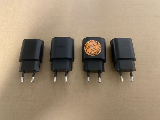 4 x Nokia CH-21E USB-C Charger