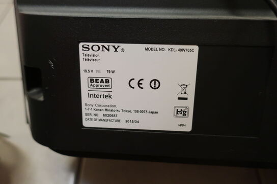 Fladskærmstv SONY KDL-40W705C