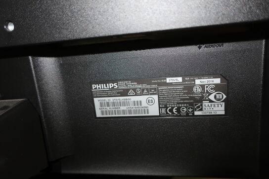 2 stk. computerskærme PHILIPS 273V