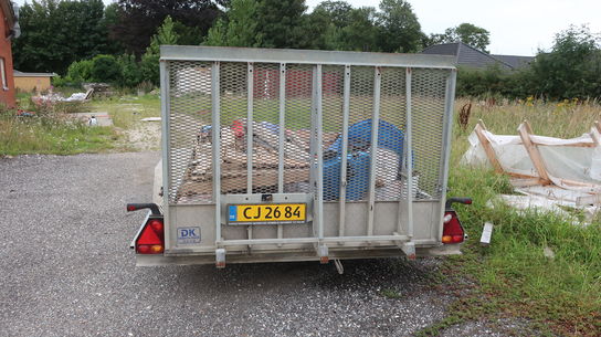 Maskintrailer VARIANT 3500 kg.