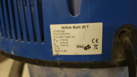 Støvsuger NILFISK Multi 20 T