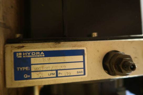 2 stk. hydraulikstationer HYDRA