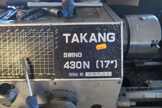 Drejebænk TAKANG Swing 430N