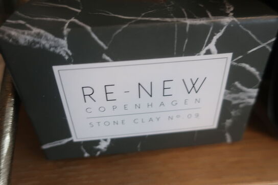 3 stk. RE-NEW COPENHAGEN Stone Clay no 9