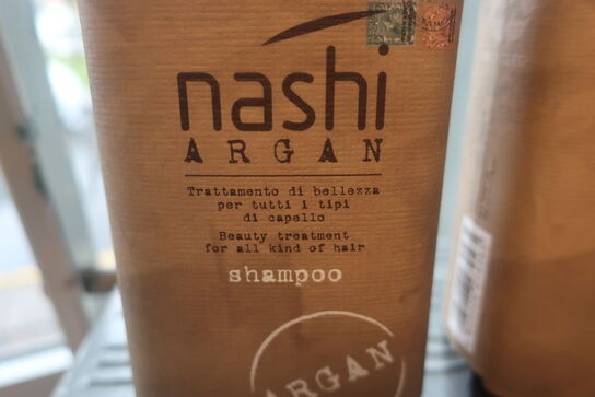 6 stk. NASHI ARGAN Shampoo og balsam