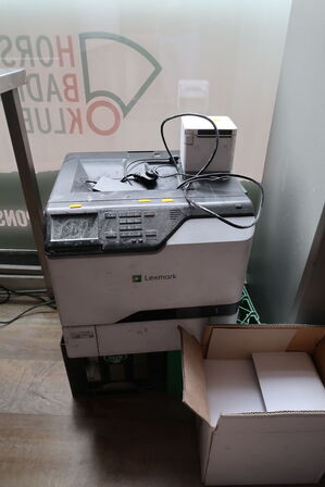 Printer LEXMARK M1342 og Labelprinter MC-PRINT3