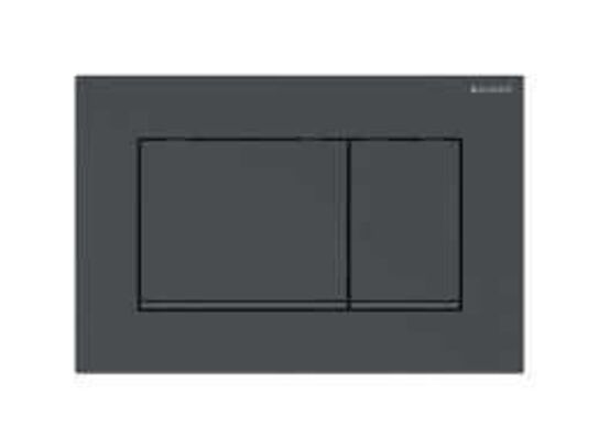 Geberit Sigma30 betjeningsplade 246x164x12 mm dybsort RAL 95