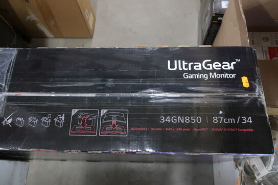 Monitor 34" LG UltraGear 34GN850