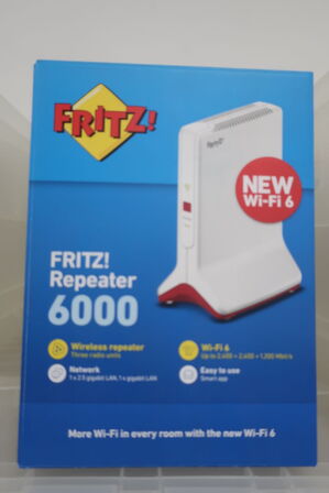 Wi-Fi extender FRITZ Repeater 6000