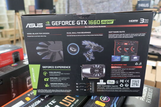 Graffikkort ASUS Phoenix GeForce GTX 1660 Super 6 GB GDDR6