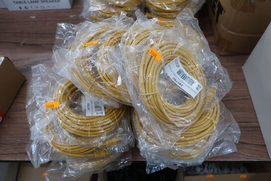 25 stk. ethernetkabler CAT 6 10 meter