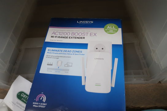 Wi-Fi extender LINKSYS AC1200 Boost EX