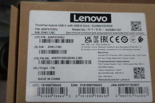 Docking-station LENOVO ThinkPad Hybrid USB-C with USB-A