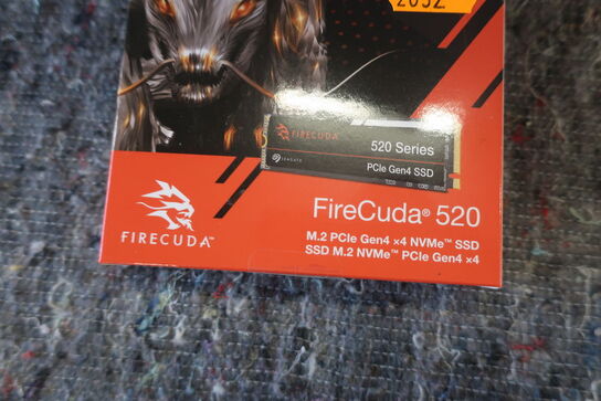 NVMe harddisk SEAGATE FireCuda 520 500 GB