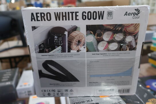 Strømforsyning AEROCOOL AeroWhite 600W