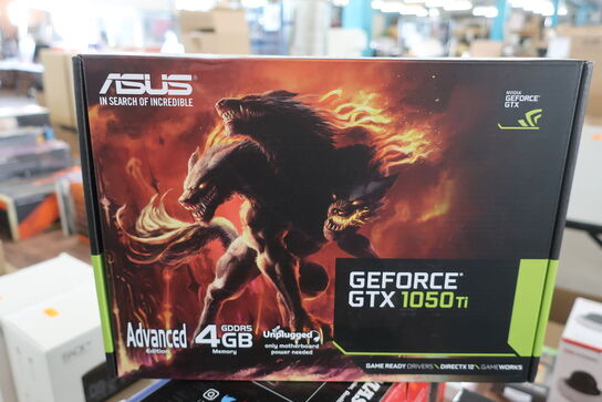 Grafikkort ASUS Geforce GTX 1050Ti 4GB GDDR5