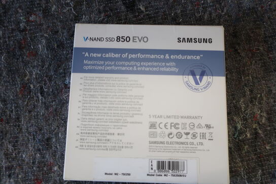 SSD harddisk SAMSUNG 850 Evo 250 GB