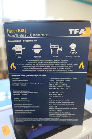 Stegetermometer TFA Hyper BBQ