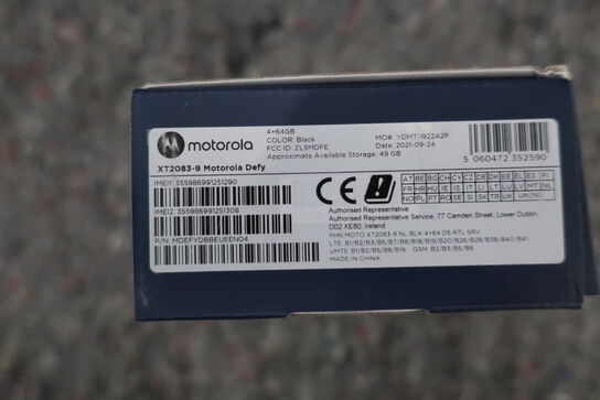 Mobiltelefon MOTOROLA Defy XT2083-9