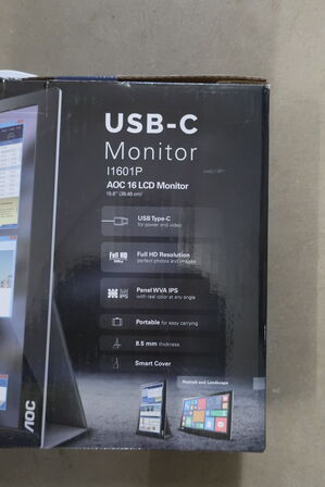 Monitor til USB-C AOC 16"