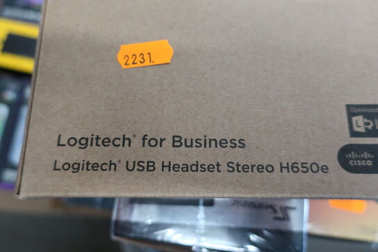 3 stk. headset LOGITECH H650e