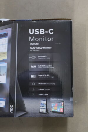 Monitor til USB-C AOC 16"